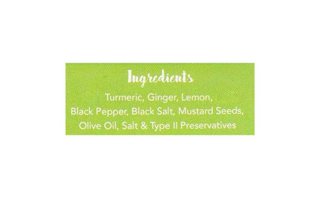 Fore Health Golden Pickle Turmeric Ginger With Olive Oil   Glass Jar  250 grams